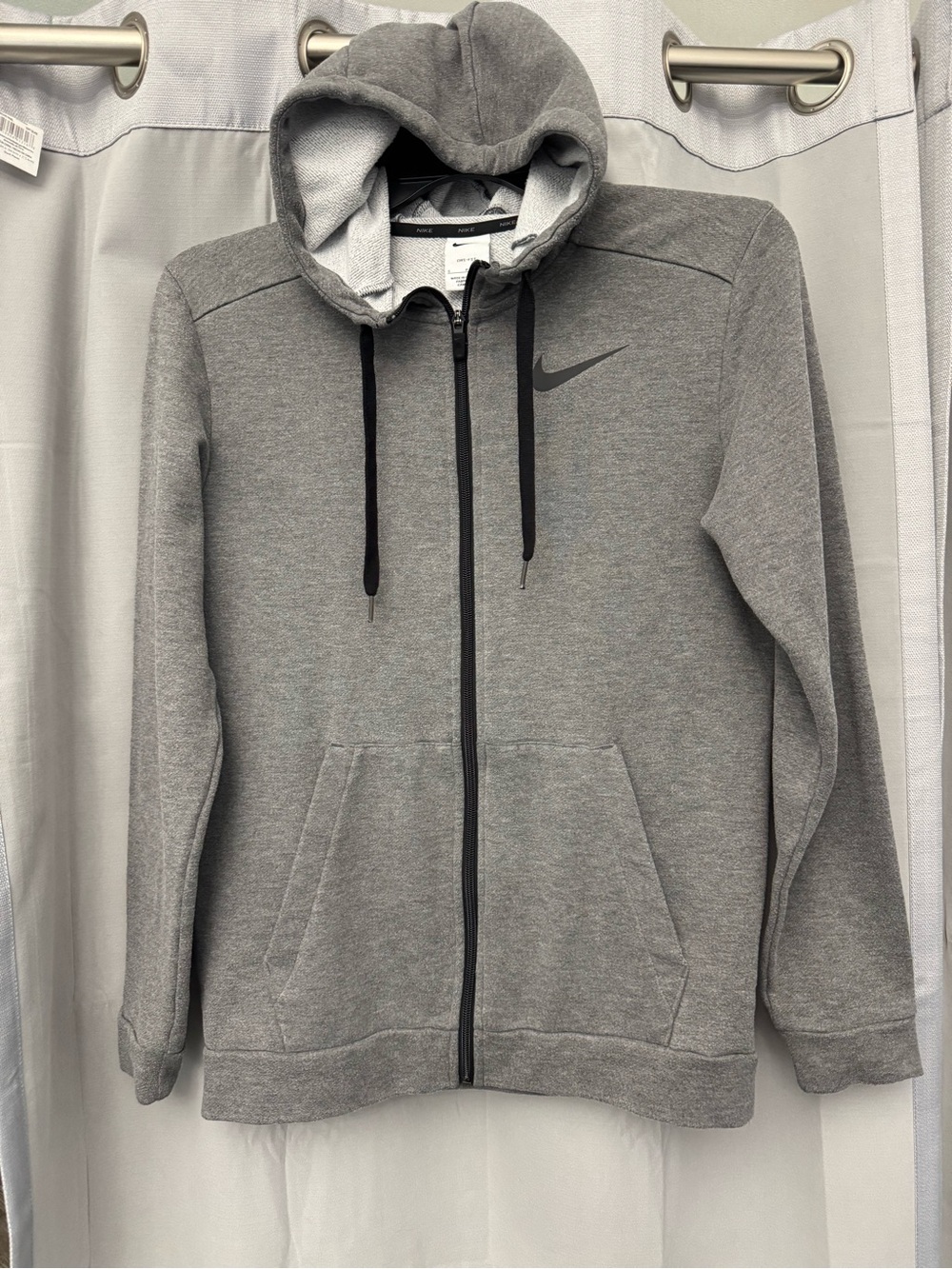 Nike Mens Dri Fit full zip hoodie - size small